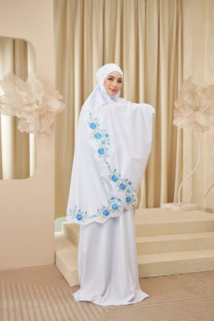 Excellent Embroideried Telekung Muslim fashion women's Islamic clothing