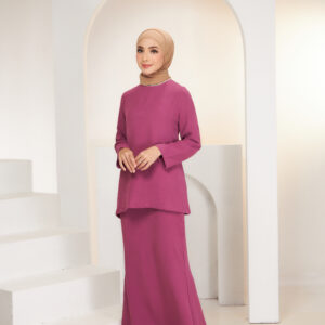 Fancy Pearl Baju Kurung Muslimah Basic Style