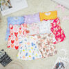 Girls Shorts Set Cotton Beautiful Flower Prints