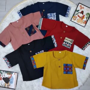 OEM Customized Basic Kurta Boys Hari Raya 2025